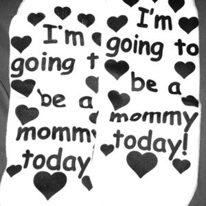 2 diff pairs of maternity labor and delivery socks